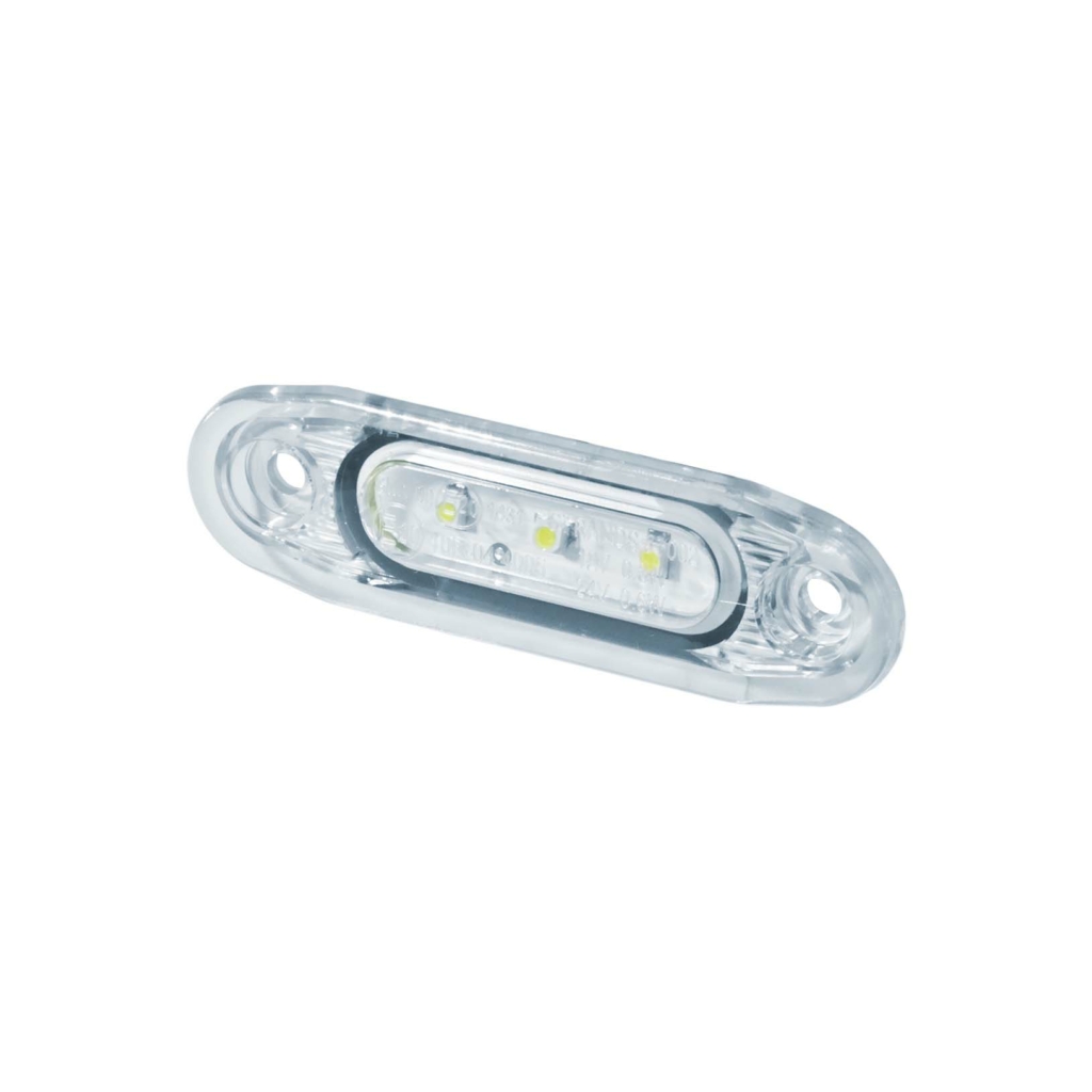 STRANDS 3 LEDS ENCATRABLE BLANC