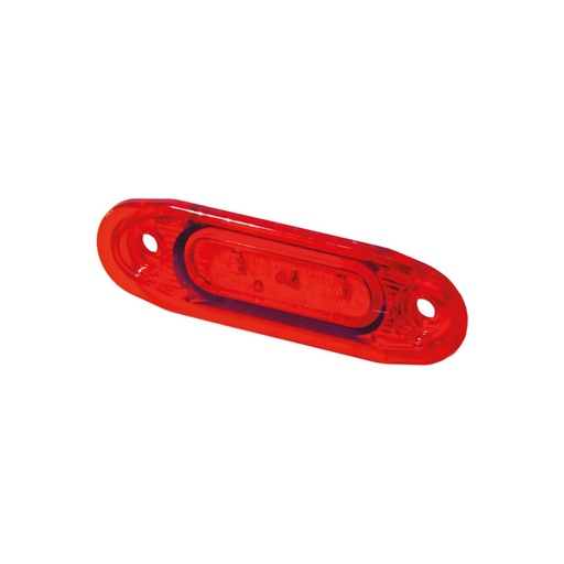 STRANDS 3 LEDS ENCASTRABLE ROUGE