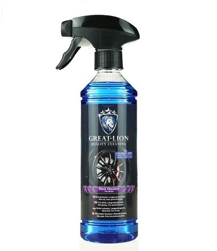 Great Lion Black Obsidian