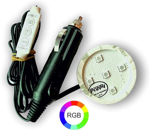 Eclairage led pour désodorisant 